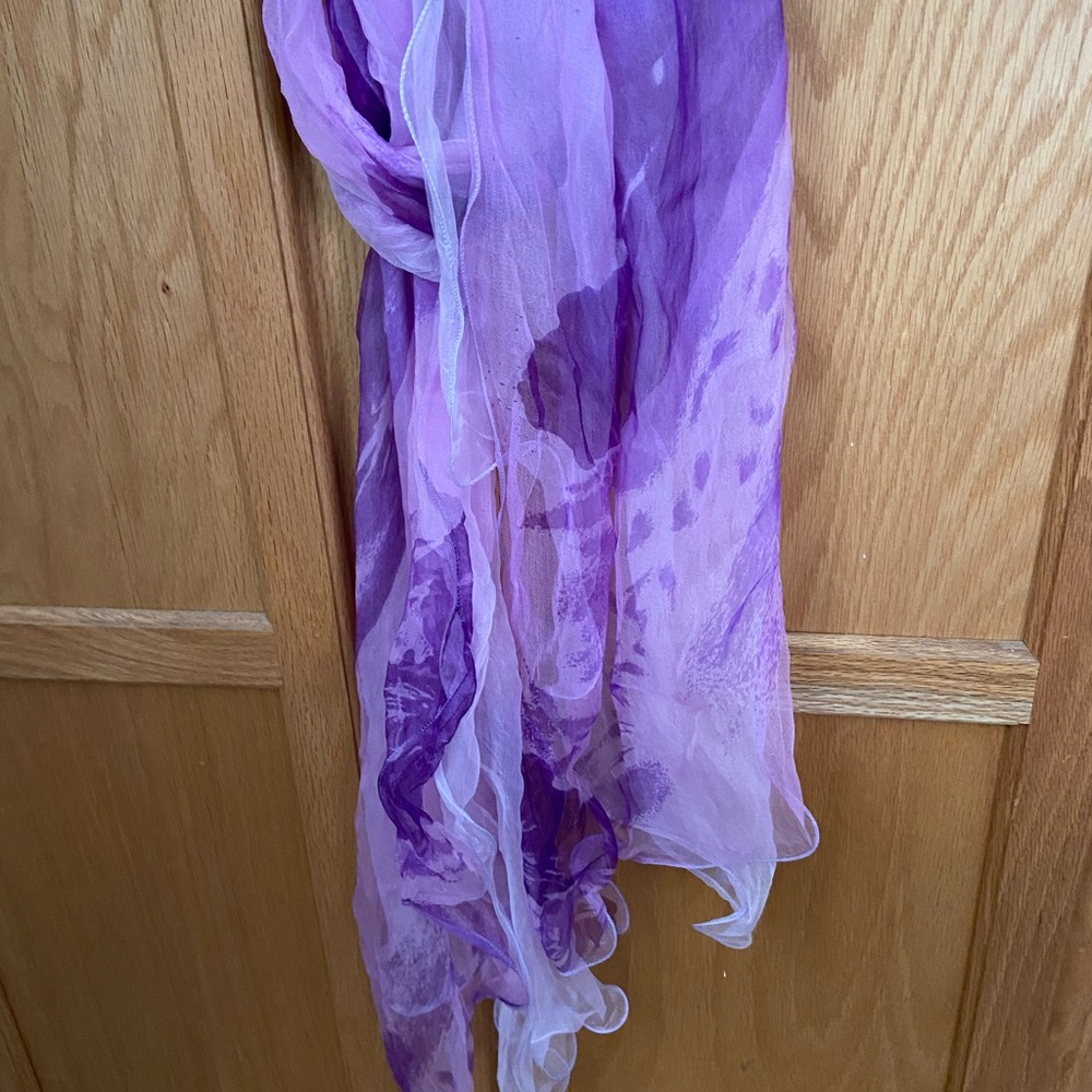 Elegant Purple Scarf